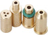 4 in 1 Gas Refill Adapters for S T Dupont Lighter with Yellow Red Green Blue Caps