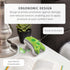 HoMedics Ribbit Mini Handheld Massager, Vibrating Electric Massager, Comfort Grip, LED Light, Batteries Included,