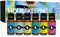 Housekeeping Gift Set of 6 Premium Fragrance Oils - Clean Cotton, Lemon Blossom, Ocean Breeze, 10ML