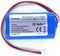 5200mAh 3.7V Lithium Ion Battery with 2.0Pin JST-PH Plug, Rechargeable Battery Pack for Electronics