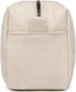 Lightweight Cosmetic Organizer Bag with Ring Clasp, Perfect Travel Makeup Bag for Women, Nylon Stand Up Design