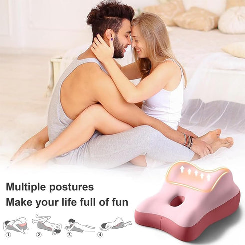 ZKXMCL Butt Cushion for Couples Pillow, Couple Hip Intimacy Pillow, Ergonomic Wedge Cushion Memory Foam Support Full