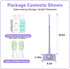 JOVZEOLA Snap Grip Mini Mop(Purple)