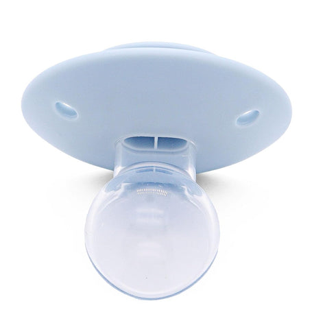 Large Shield Comfort Soother - Pastel Blue Rainbow Sissy Design - Sensory Tool for Stress Relief & Better Sleep