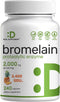 Bromelain Supplement 2000mg - Natural Proteolytic Enzymes from Fresh Pineapple, 240 Capsules for Nutrient Digestion