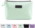 Small Makeup Bag for Women, Pu Leather Travel Makeup Pouch with Zipper, Makeup Bag for Purse