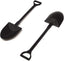 Honbay 50PCS Plastic Disposable Mini Ice Cream Dessert Spoons, Shovels for Pudding and Yogurt, Family or Party Use