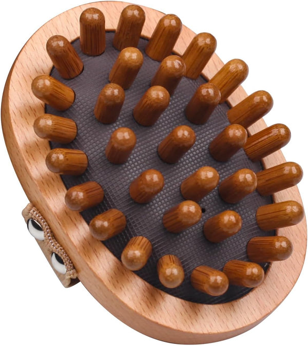 Wooden Massage Comb, Body Scalp Trigger Point Massage Tool, Meridians Massager, Gua