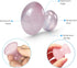 MIMOSA Handmade Natural Rose Quartz Gua Sha Scraping Massage Tool Mushroom Shaped GuaSha Board for SPA Relaxing