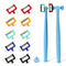 Complete IPR Kit for Orthodontic Treatment, Interproximal Enamel Reduction Set with Manual Handpiece and Polishing