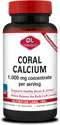 Olympian Labs Coral Calcium 1000mg Concentrate Capsules, 90 Capsules, Supporting Healthy Bones