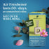 Enviroscent Non-Toxic Air Freshener for Home (Lemon Leaf & Thyme) with Mango Wood Stand & Scent Stix Refill