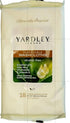 YARDLEY LONDON (**2**18 Pack)by 12 8 36 Disposable Washcloths Enriched with Aloe Vera, Chamomile & Vitamin E Yardley x