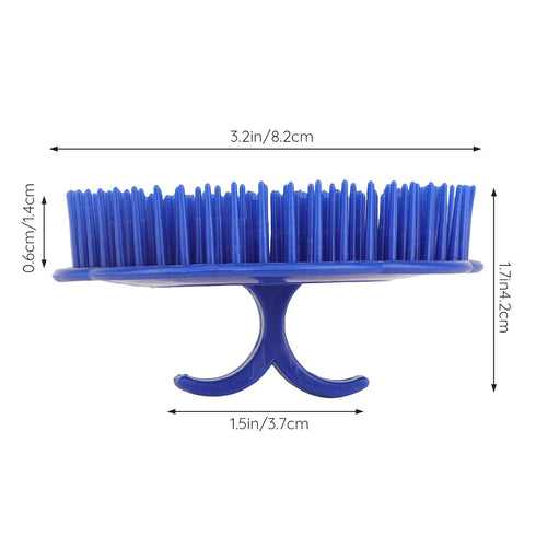 Segbeauty Hair Scalp Brush, 2Pcs Palm Massage Shampoo Brushes, Men Beard Comb Scalp Scrubber for Washing Hair
