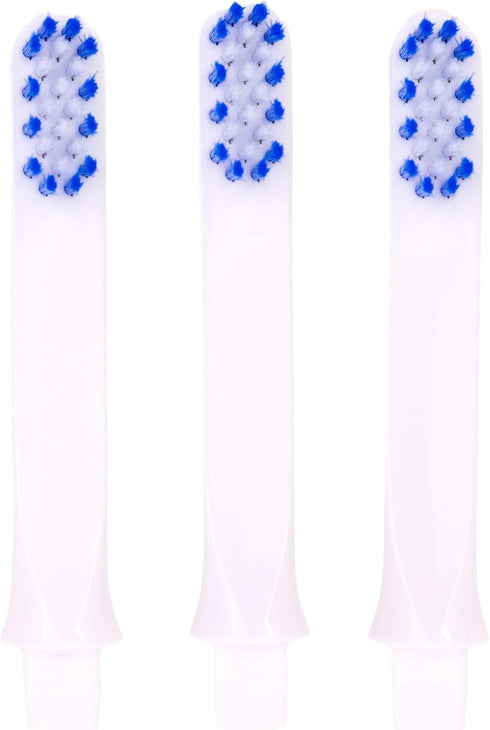 Toothbrush Toys Replacement Heads for Kids, Ultra Soft Bristles, Pack of 3, Compatible with Toy Handles