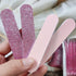 Ipetboom Nail Buffer Heart Shape, 20 Sets Nail File Strips & Mini Buffer Kit for DIY Nail Care