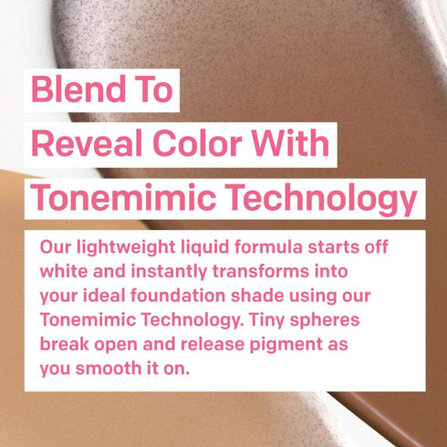 Almay Skintone Matching Foundation, Smart Shade Face Makeup, Hypoallergenic, Oil Free with SPF 15, 300 Straight Up