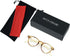 OCCI CHIARI Lightweight Designer Acetate Frame, Stylish Reading Glasses for Women, Yellow, 3.0