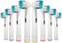 8 Pcs Replacement Toothbrush Heads, Compatible with Oral B Braun Electric Toothbrush Models