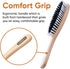 Superio Clothes Brush Garment Brush, Sturdy Bristles, Lint Remover for Wool Suits, Pet Hair, Dust, Durable Wood Handle