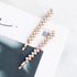 WHITEBRIDGE 8pcs Crystal Rhinestone Hair Pins, Four Kinds of Color for Women & Girls