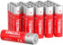 KINGCELL AA Batteries 20 Pack, High-Performance Alkaline AA Batteries 10-Year Shelf Life Double