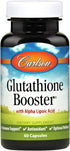 Carlson - Glutathione Booster, Alpha Lipoic Acid, Immune Support, 60 Capsules