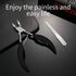 Toenail Clipper for Thick and Ingrown Toenails, Long-Handled Stainless Steel Scissors and Files for Adults and Elderly