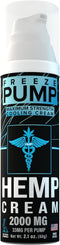 Hemp Cream for Maximum Strength Support - 2000MG Cooling Muscle Body Cream for Discomfort Relief, Natural Formula, 2.1oz