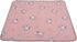 Hulex Supplies 39.4 47.2 Inches Urine Mat, Washable Absorbent Pee Pad with Cartoon Design, Reusable Menstrual
