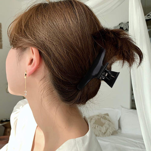 Ondder Black Butterfly Hair Clips for Pro Salon Styling, Cutting, Coloring Hair Accessories