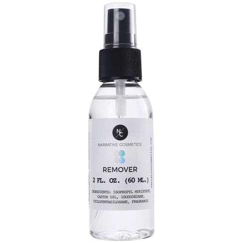 Alcohol Free Makeup Remover for Alcohol Activated Makeup, Perfect for Special FX, Theater, Film, and Halloween, 2 Fl Oz