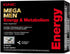 GNC Mega Men Energy & Metabolism Vitapak - 30 Count, Clinically Studied for Energy, Heart Health, Antioxidants
