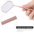 Pretty Memory Lash Mirror - 2.2 Inches Stainless Steel Makeup Eyelash Mirror, Lash Extensions Accessories, Rose Gold
