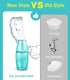 Postpartum Cleansing Care, 400ml Portable Tool - Green, Inverted Travel Toilet Seat for Hygiene Care