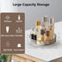 Rotating Makeup Organizer for Vanity, Spinning Cosmetics Storage Rack for Bathroom Countertop, Skincare Holder (1 Tier,