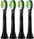 Compatible Philips Sonicare W DiamondClean Replacement Toothbrush Heads HX6062 HX6063 HX6064, 4 Pack
