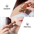 Vugyue Wood Facial Massager, Acupoint Massager, Nose Eye Neck Wood Scraper, Smooth Surface Without Burrs Face Skin Care