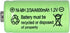 10 Packs 2/3AA Size Rechargeable Batteries, 600mAh 1.2V Ni-MH for Solar Lights (Not AA Standard Size)