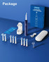 MCUDKIK 5 2-Minute 8 (2 Rotating Electric Toothbrush for Adults, Rechargeable Power Toothbrush with Cleaning Modes