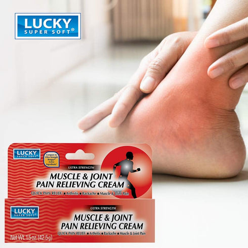 Lucky Super Soft Muscle & Joint Pain Relieving Cream - 1.5 Ounce