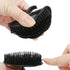 Segbeauty Men's Shampoo Brush, 4pcs Scalp Massage Brushes, Plastic Growth Beard Brush & Round Palm Brush