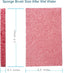 TallsooU 12PCS Sponge2.5X4.0 inches, Cleaning Kitchen DishSponge, Cleaning Scrub Color Sponge, Biodegradable Natural