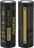 3.7 Volt 21700 Rechargeable Battery 5000mAh 2 Pack Large Capacity for LED Flashlight, Headlamps