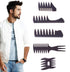 Styling Hair Comb Set, 5 Pack Professional Retro Hairdressing Combs for Salon Barber Hairstylist Accessory