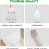Magesh 4 Cinch 44 Count, Drawstring Small Trash Bags, Gallon Drawstring Extra Thick Garbage Bags Unscented, Quick
