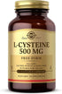 Solgar L-Cysteine 500 mg, 90 Vegetable Capsules - Free Form Amino Acid for Skin, Hair & Nails, Vegan, Gluten Free