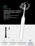 Two Pack Electric Toothbrushes, Rechargeable for Adults and Teens with 8 Brush Heads