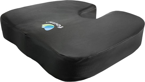 (18" 16" 3.5") FOMI Extra Thick Water Resistant Seat Cushion x x | Orthopedic Memory Foam | Incontinence and Spill