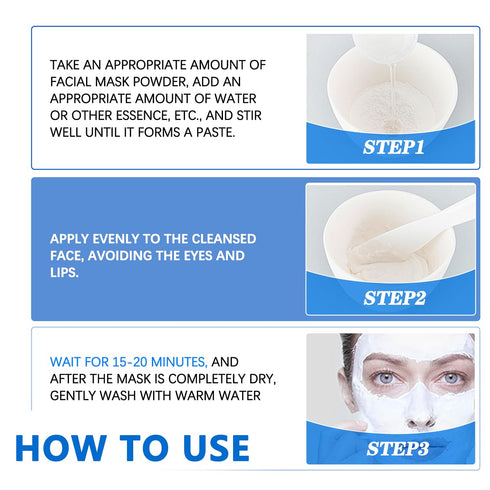 ZTSGU (1Pcs) Hyaluronic Acid Powder, Low Molecular Weight Hyaluronic Acid for Skin Water Soluble Hydrating Nourish Face